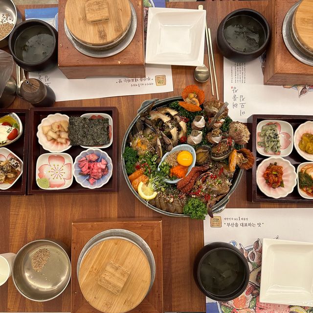 부산 해운대 원조 모듬해물장 맛집 