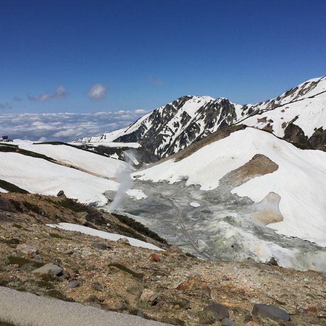 立山室堂｜❄️遊雪白的御庫裏池地獄谷