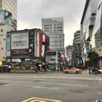 Exploring downtown Seoul
