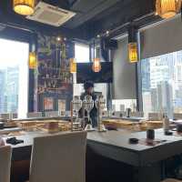 中環探店，高空上的日式居酒屋