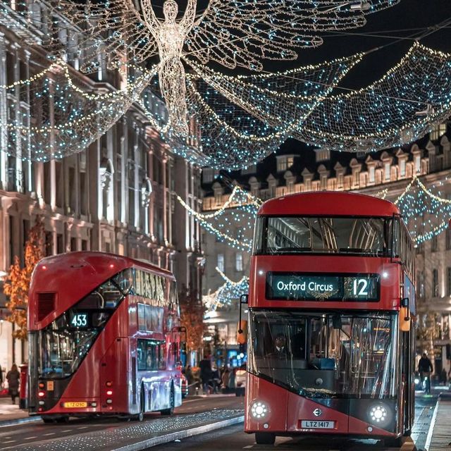 🎄 Regent Street Lights 🇬🇧