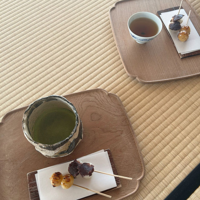 【大阪】大阪城の近くでクセになる抹茶とお団子のお店