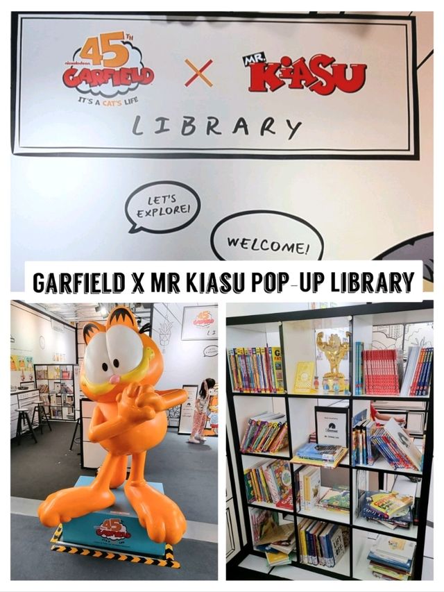 🇸🇬 Garfield x Mr Kiasu Pop-Up Library 
