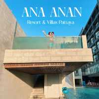 โรงแรมติดริมทะเล ANA ANAN Pattaya สระว่ายน้ำลอยฟ้า