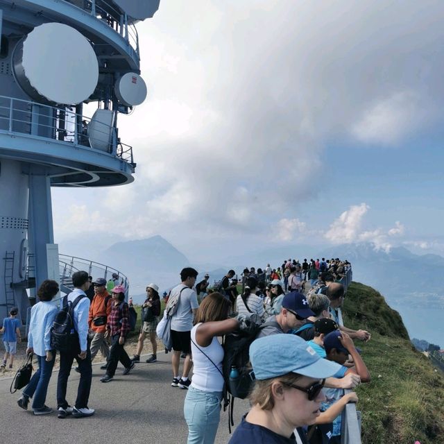 The Observation Tower Of Mount Rigi