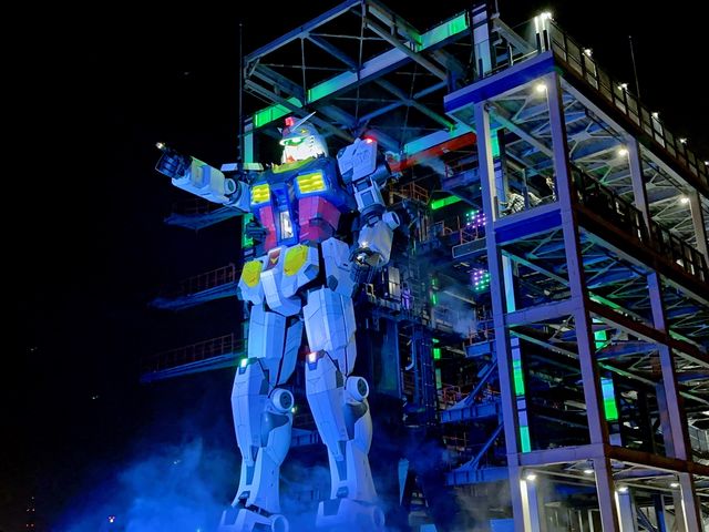日本横濱 GUNDAM FACTORY YOKOHAMA 「高達完整版」最後機會2024年3月31日  喺東京白馬滑完雪 下一個行程就喺去横濱睇高達 GUNDAM FACTORY YOKOHAMA  