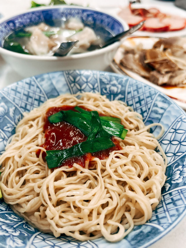 🍚台北大稻埕美食探店👣意麵王80年的古早味