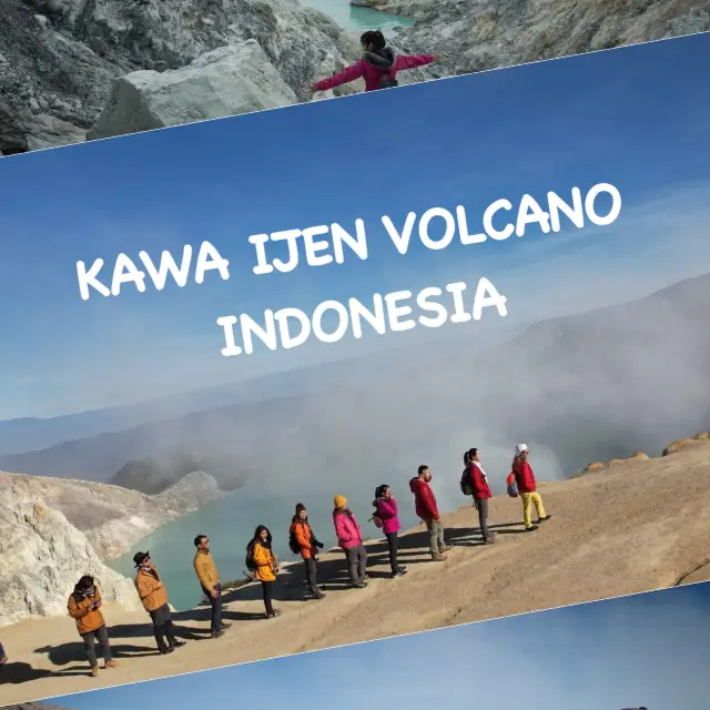พาชมแหล่งกำเนิดกำมะถัน ที่KAWA Ijen💙💙💙💙💙