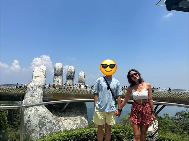 🇻🇳峴港必到景點巴拿山金橋🫴🏽