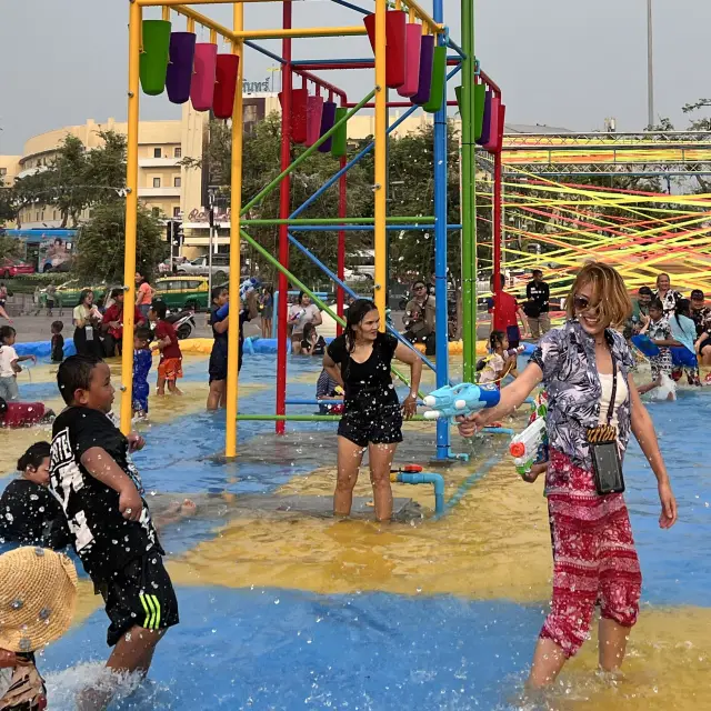 Colours of Maha Songkran at Sanam Luang Bkk