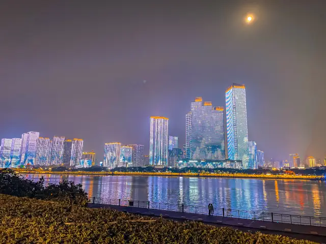 Orange Isle Scenic Area in Changsha City