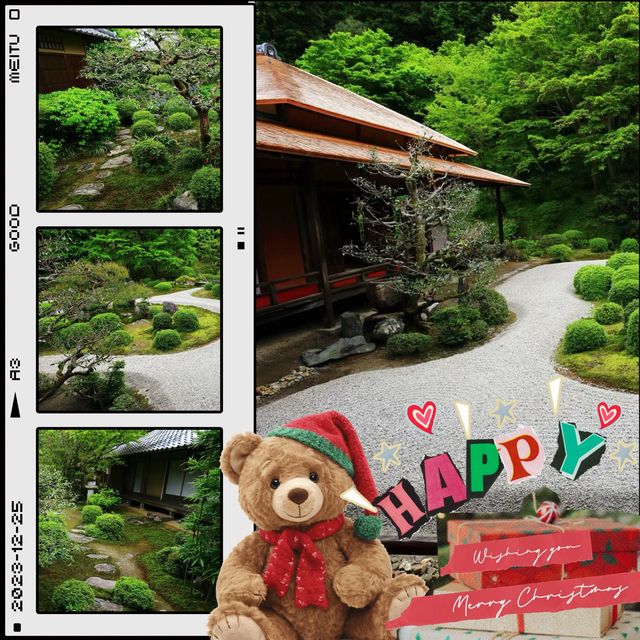 「安養園庭園」禪意枯山水景觀，超脫塵世的靈性狀態