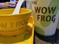 Wow! Sizzling Frogs Meal in Yiwu