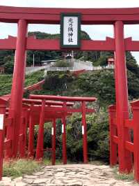 【山口観光】100m続く赤い鳥居のトンネルがある神社⛩