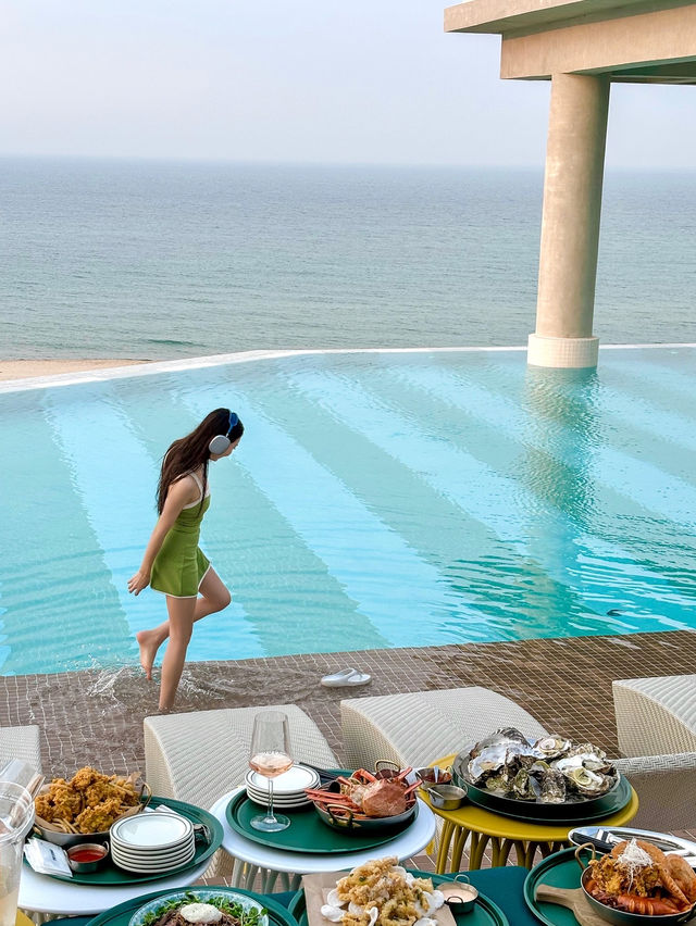 (6.15,16일 무료 입장) 양양 하조대 서피비치 앞에 인피니티 풀이 있다!🏖️