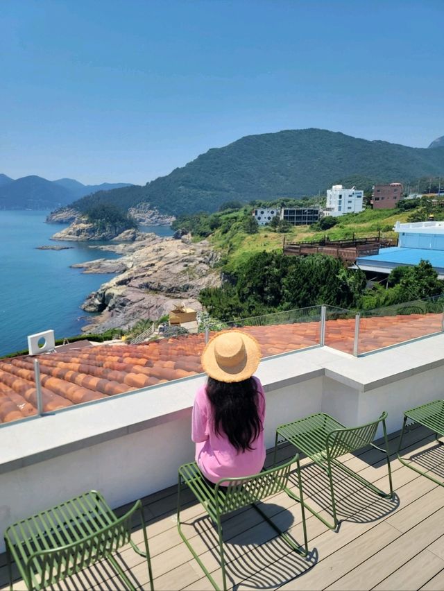 귀여운 포토존이 가득한 거제 수국카페💜