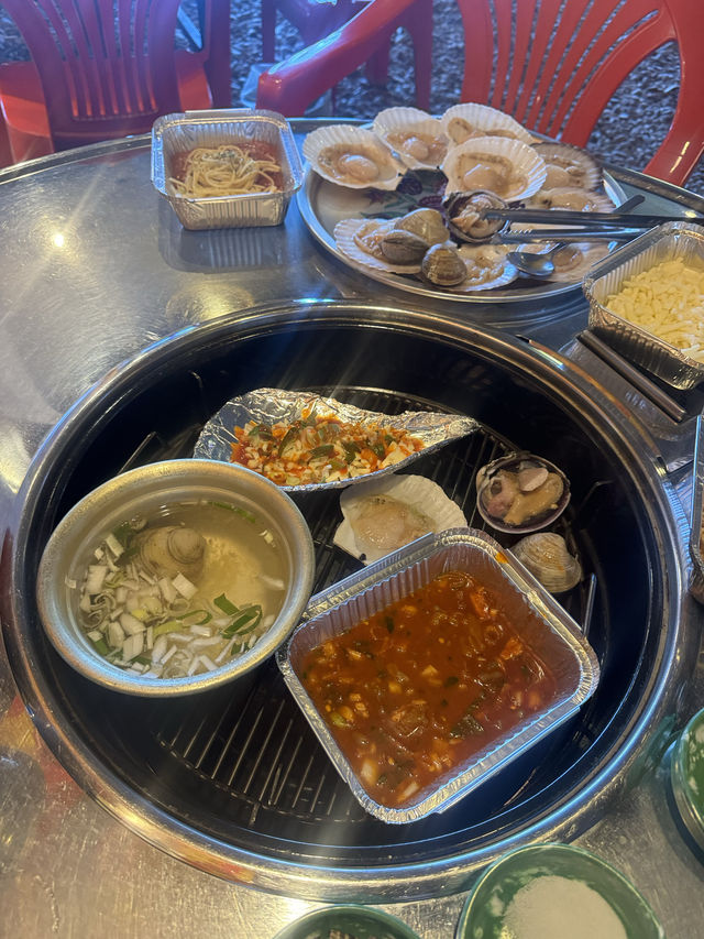 바다앞 분위기 솔솔 경산 조개 맛집 
