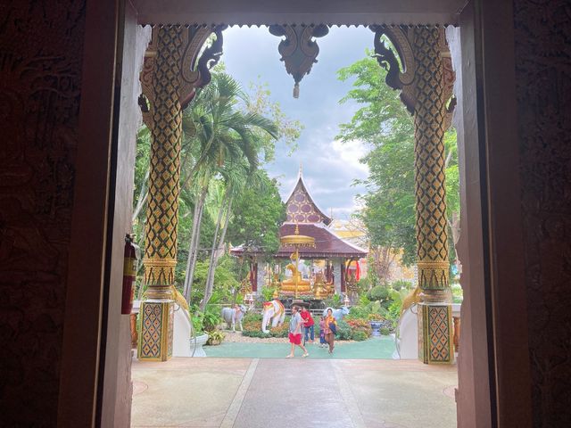 วัดศรีดอนมูล สถานที่เที่ยววัดสวยเชียงใหม่ 