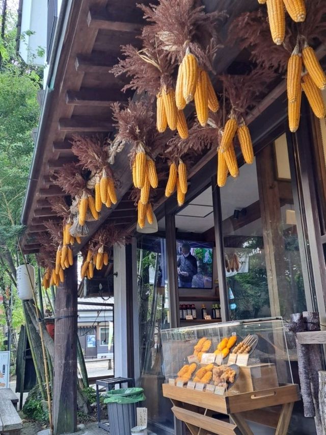 【阿蘇門前町商店街:熊本県阿蘇市】阿蘇神社から歩いてすぐ♪