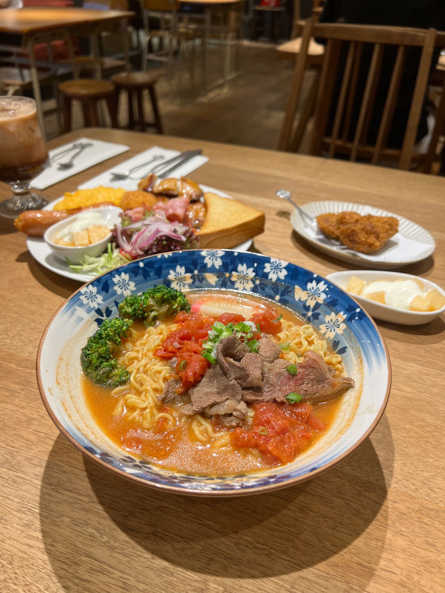 ʚ♡ 和食の朝食• 無限添飲烘焙咖啡 • 元気滿滿早餐之選 ♡ɞ