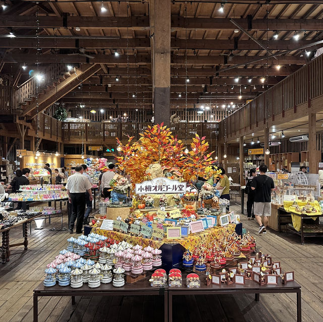 「小樽音樂盒堂本館」：日本最大音樂盒專賣店，特色走廊