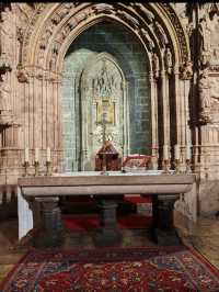 The famous ancient cathedral of Valencia 