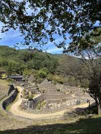 해발 850m의 높은 위치에 자리잡은 경치좋은 삼성궁🩵