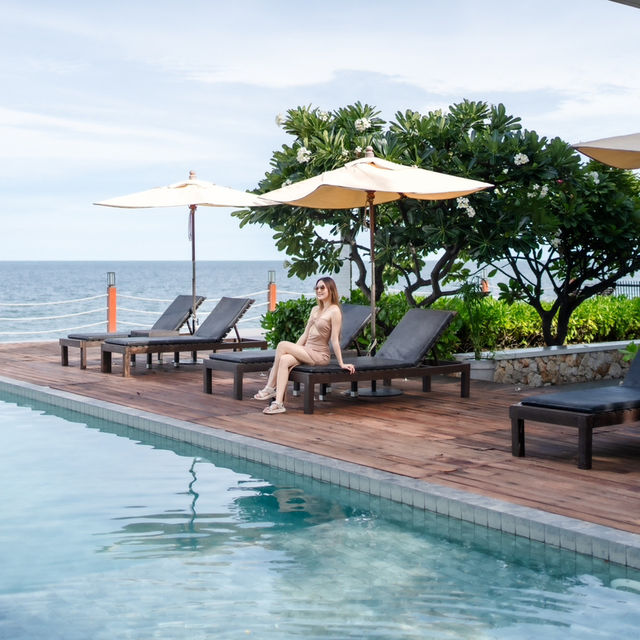 🌊รีสอร์ทติดริมทะเล สไตล์โคโลเนียลร่วมสมัยสุดคลาสสิ