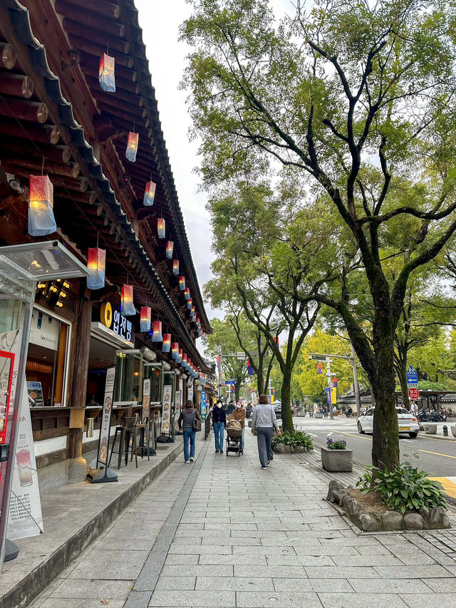 옛 정취와 현대가 만난 ‘전주 한옥마을’