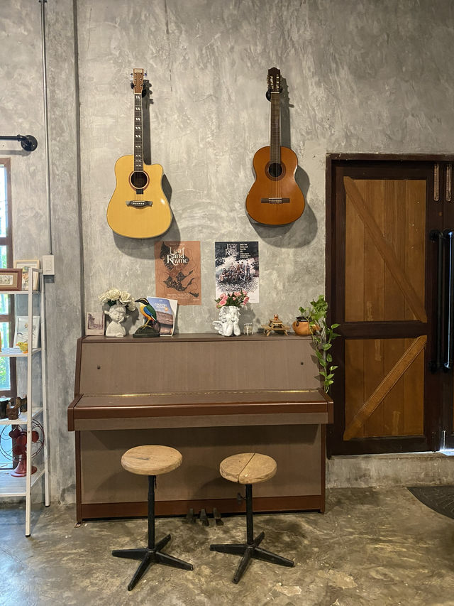 คาเฟ่บรรยากาศดีนครนายก The Tropical Eco-cafe