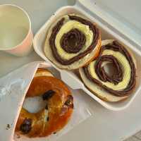 ลองกินเบเกิลครั้งแรก ไม่ผิดผวังเลยค่ะ