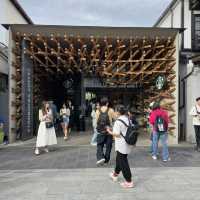 Coffee & Architecture: My Stylish Stop at Dazaifu’s Famous Starbucks!