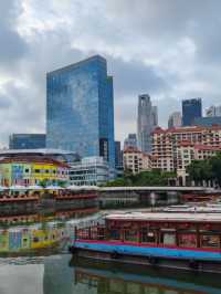 A beautiful view of singapore river🇸🇬