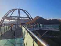 Take a glimpse of the serene beauty at Mancheonha Skywalk