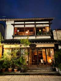 【長野🇯🇵】お蔵が美しい夜の中町通り