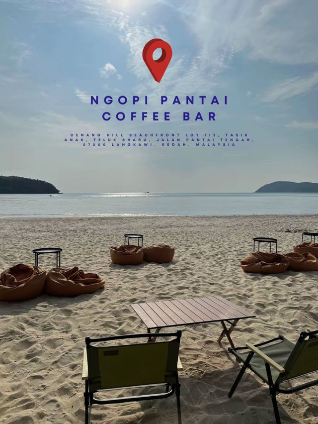 GO! DRINK! this coffee bar with seaview in Langkawi🇲🇾
