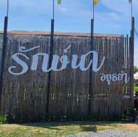 Authentic Thai food in a Rice Field🌾