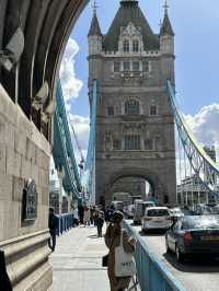 打卡知名地標🌉倫敦橋Tower bridge 🇬🇧