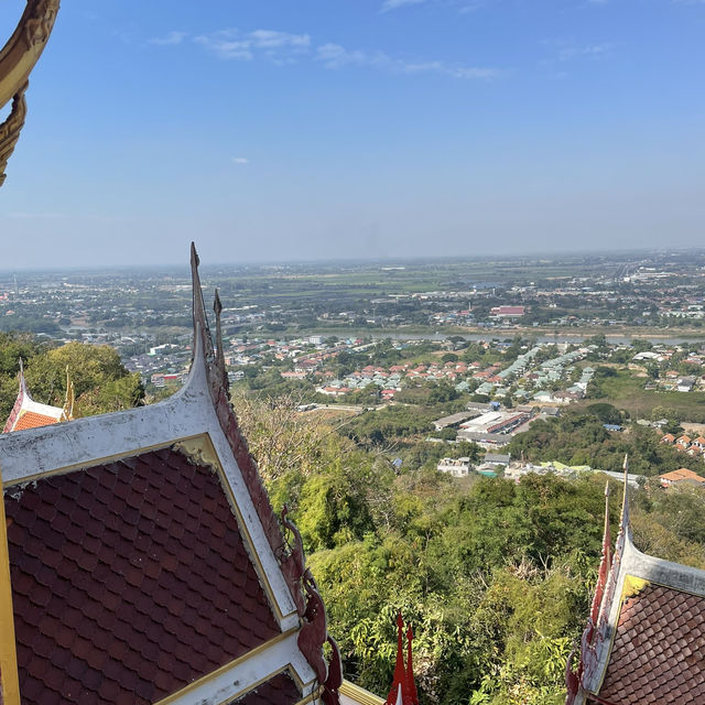 A view from temple in Thailand 