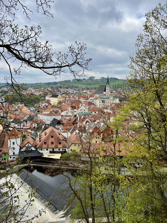 Spectacular view from the top of the tower