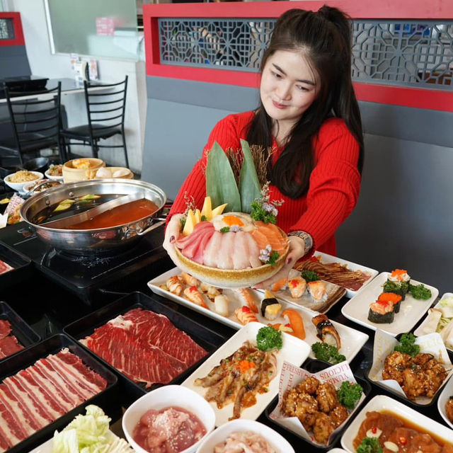 ร้านชาบูบุฟเฟ่ต์สุดคุ้มย่านศรีราชา