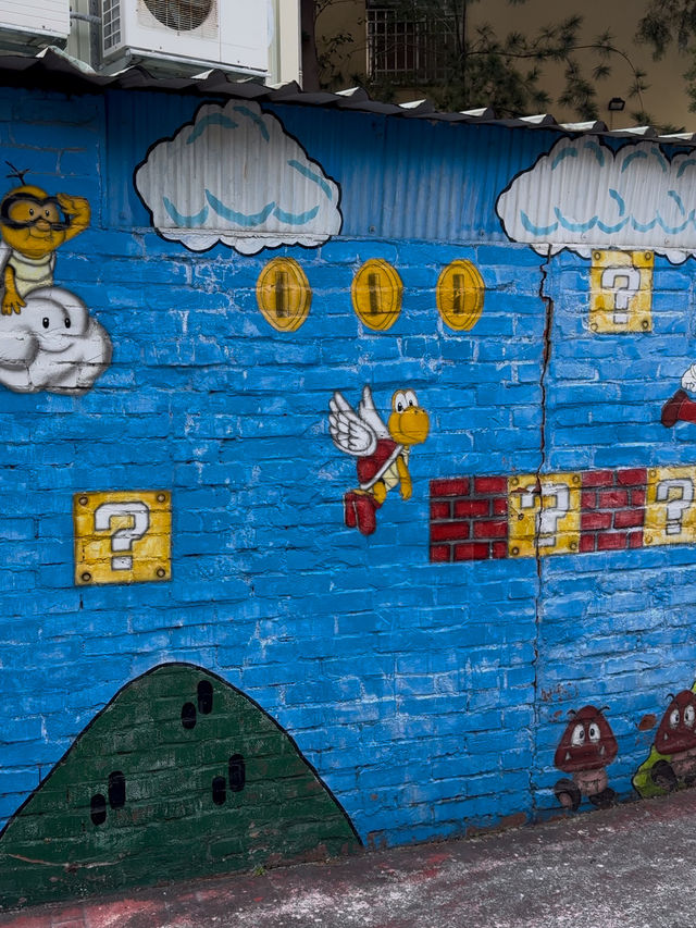 Painted Animation Lane: A Colorful Tribute to Animation in Taichung