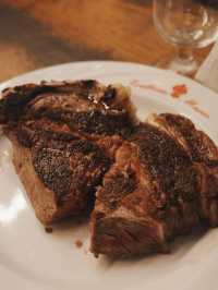 幸運打卡！經典丁骨牛排在Trattoria Mario