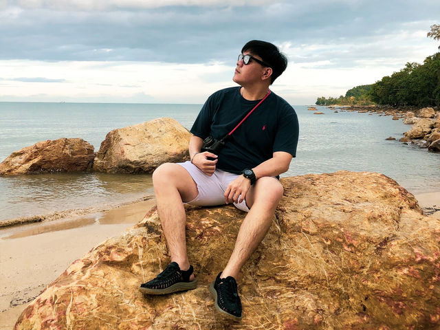 เดินเล่นริมหาดสิชลชิลๆดูพระอาทิตย์ตก 🌅