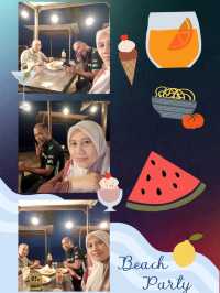 Seafood @penarik beach