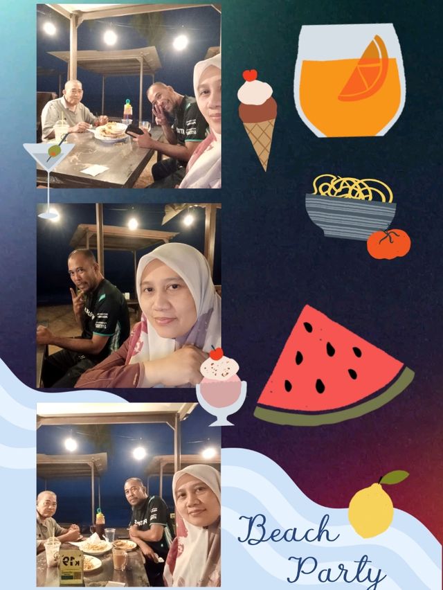Seafood @penarik beach