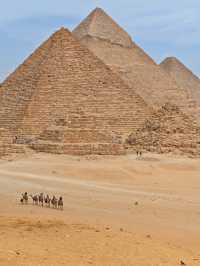 Giza pyramid of Egypt วิธีการเที่ยว