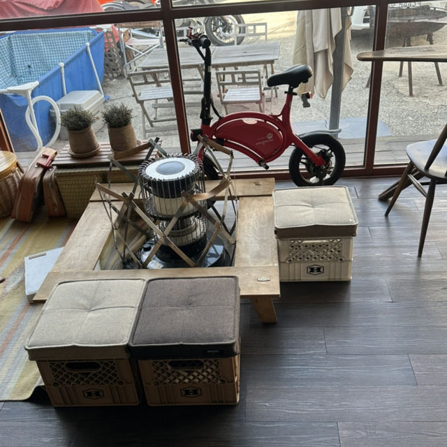 【韓国/釜山】沙上カフェ☕️CLASIC CAMPER