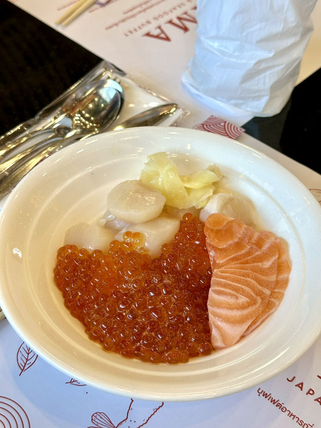 Nama Japanese ข้าวด้งล้นๆไม่อั้น