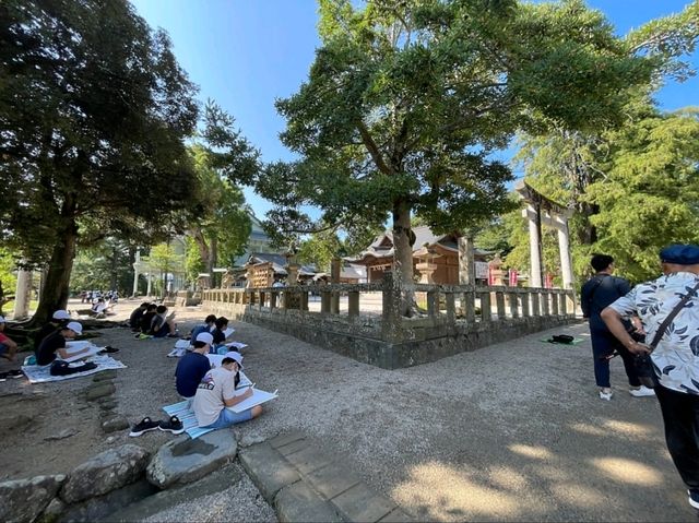 마쓰에 수로와 성 입구